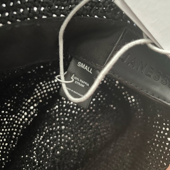 Janessa Leone Waverly Hat in Black - Picture 4 of 6